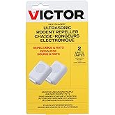 Victor CM752PS PestChaser Rodent Repellent with Nightlight & Extra Outlet - 2 Units