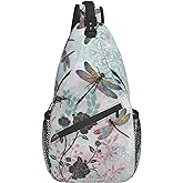 Sling Daypacks,adjustable Rope Crossbody One Shoulder Bag Travel Hiking Cycling for Men Women Gift…