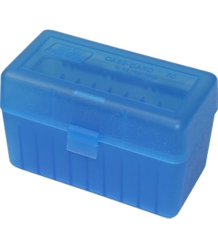 Amazon.com: MTM 50 Round Flip-Top Rifle Ammo Box 220 Swift 243 308