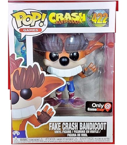 POP! CRASH BANDICOOT - NITROS OXIDE #534 – FUNKO : Amazon.com.br
