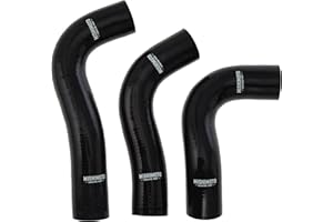 Mishimoto MMHOSE-MIA-94BK Silicone Radiator Hose Kit Fits Mazda MX-5 Miata 1994-1997 Black