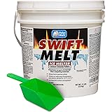 HARRIS Swift Melt Calcium Chloride Snow and Ice Melter, 15lb