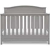 Delta Children Emery 4-in-1 Convertible Baby Crib, Pack of 1, Grey