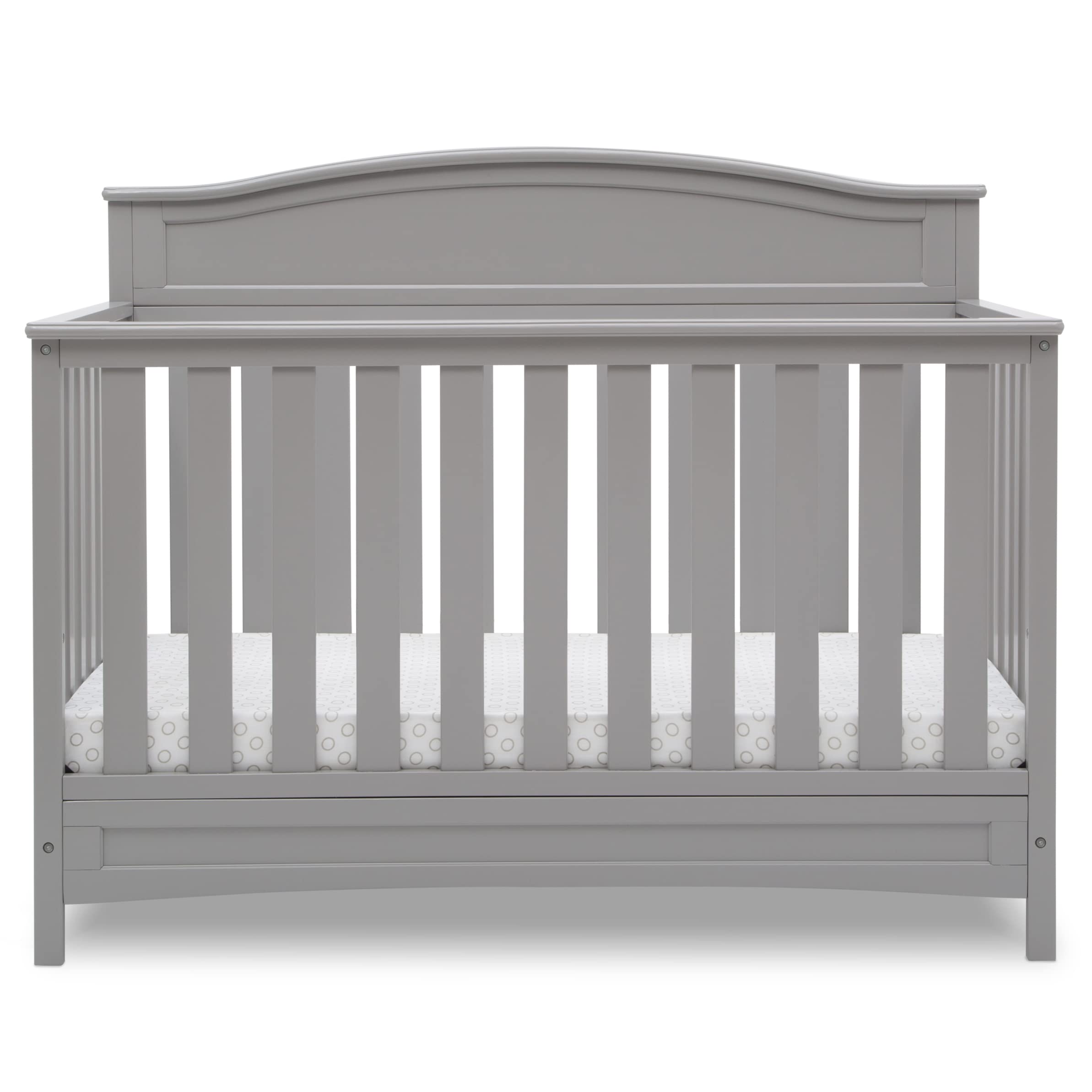 Photo 1 of Delta Children Emery 4-in-1 Convertible Baby Crib, Pack of 1, Grey