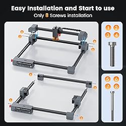 UTKA 10W Laser Engraver, Laser Engraving Machine