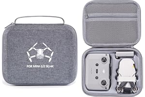 XBERSTAR Mavic Mini 2 Carrying Case for DJI Mavic Mini 2/ Mini 2 SE/Mini 4k Drone Case Hard Shell Storage Bag Mavic Mini 2 Dr