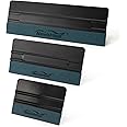 NEWISHTOOL 3 Pcs Vinyl Wrap Squeegee of Different Sizes, Felt Squeegee for Vinyl, Suede Felt Edge Squeegee Sign Making Wrap Tool for Wallpaper Smoothing, Car PPF Vinyl Wrap Window Tint Application