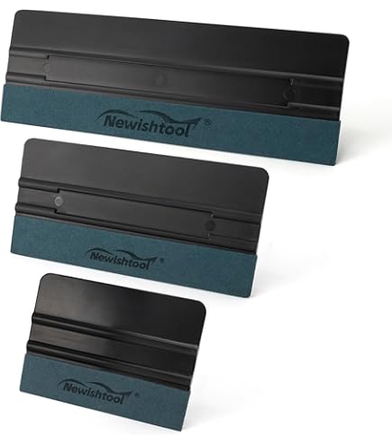 Csparkv - 2 Pièces Raclette Plastique, Décalcomanie Applicateur Papier