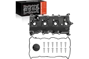 A-Premium QR25DE Engine Valve Cover with Gasket, Oil Cap & Bolt Compatible with Nissan Altima (Hybrid) 2007-2013, Sentra SE-R
