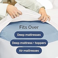 Extra Deep Cal King Sheet Set - 6 Piece Breathable