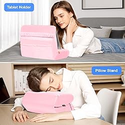 MOSISO Tablet Pillow Stand,Soft Tablet Holder for