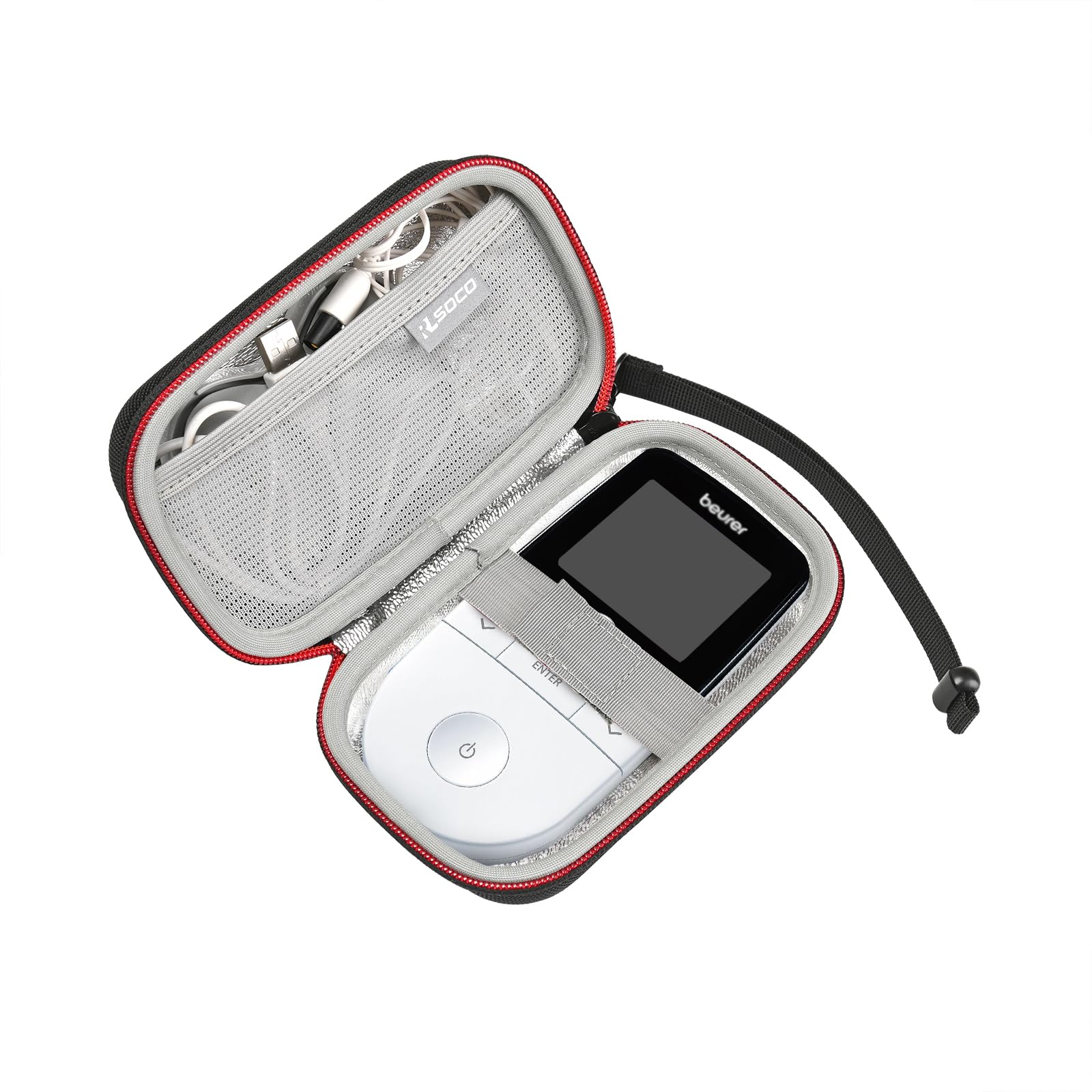 RLSOCO Carrying Case for Beurer EM49 / EM59 PainFree Digital TENS/EMS Device (Case Only)