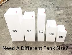 30 Gallon RV Fresh/Gray Water Tank 34" x 18" x