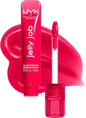 Jelly Job, Gloss, Lábios Volumificados & Brilho Intenso, Tonalidade: Geleia de Cereja