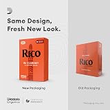 D'Addario Rico Alto Sax Reeds 3.5 Strength, 3-Pack for Beginners view 4