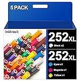 252XL Ink Cartridge Replacement for Epson 252XL 252