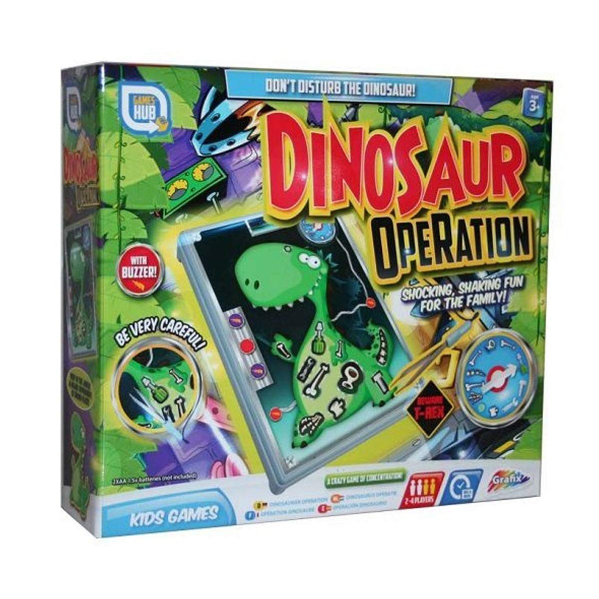 Grafix Dinosaur Operation Game Amazon co uk Toys Games