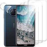 AYWLPP 3 Pack Screen Protector for Nokia X100+2 Pack Camera Lens Protector, Tempered Glass Film, Ultra HD 9H Hardness Case Friendly Anti Scratch Bubble Free Ultra Resistant