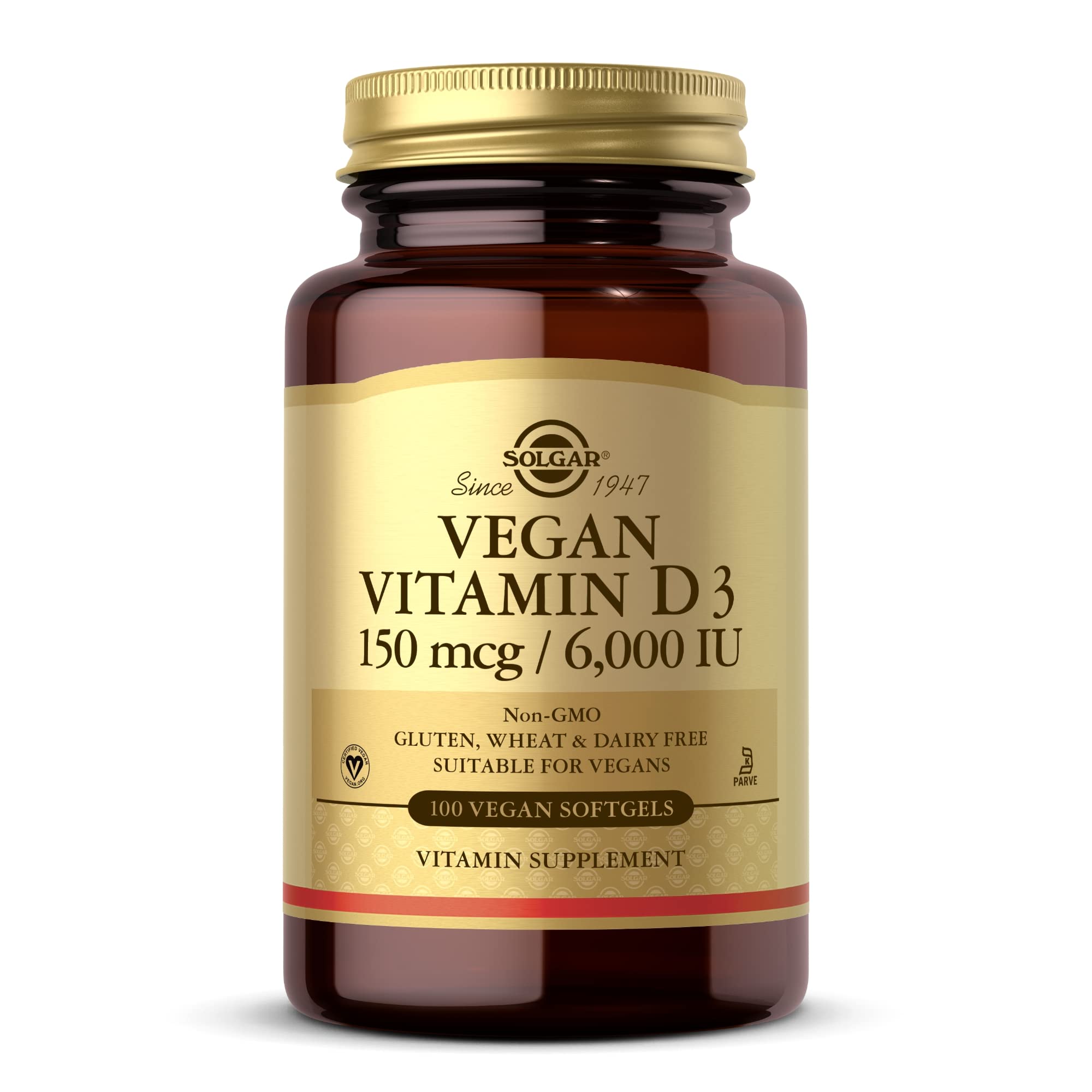 Vegan Vitamin D3 150 mcg (6000 IU)