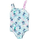 Disney Lilo & Stitch UPF 50+ One Piece Bathing Suit Newborn to Big Kid Sizes (9 Months - 14-16)