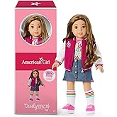 American Girl, Truly Me 18-inch Doll #118 with Hazel Eyes, Wavy Dark-Brown Hair with Highlights, Tan Skin, for Ages 6+