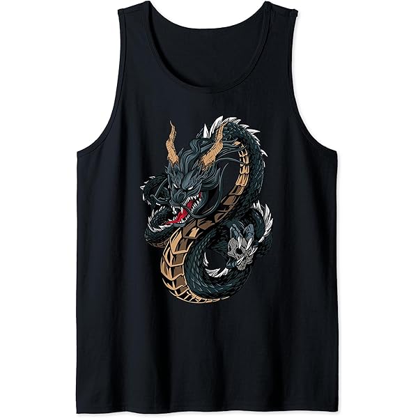 Amazon.com: Chinese Dragon Tank Top : Clothing, Shoes & Jewelry
