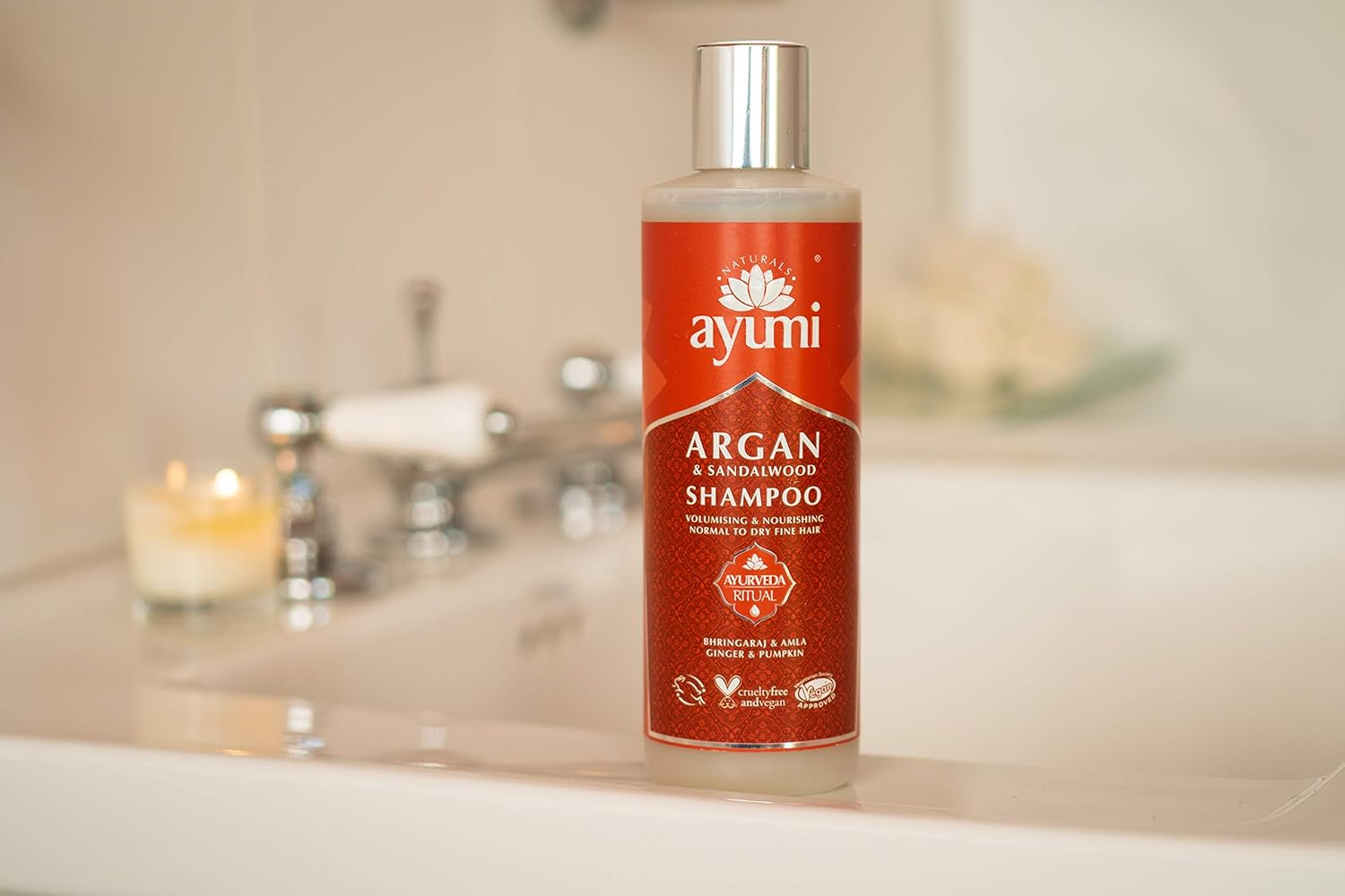 Ayumi Hair Growth Shampoo with DHT Blocker, lavender, 250 ml (Pack of 2) Shampoo - Image 4