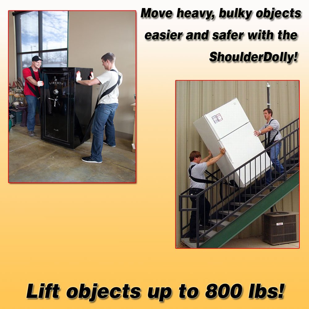Shoulder Dolly LD1000 2Person Lifting and Moving System Easily Move