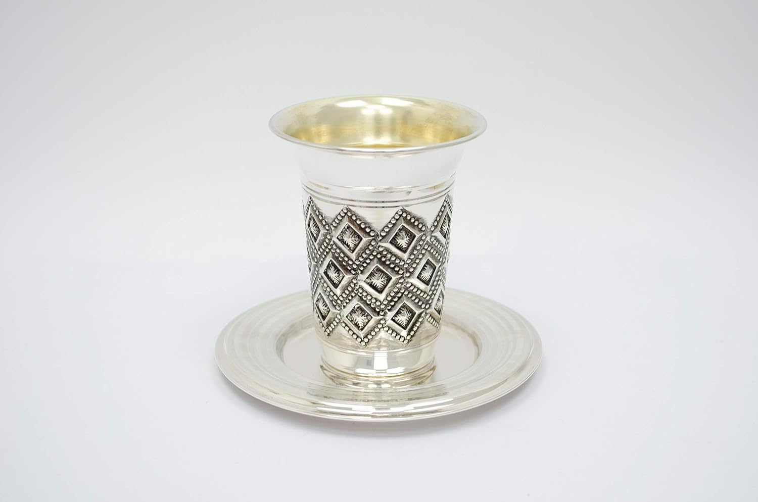 Image result for Sterling Silver Kiddush Cups for A Special Shabbat