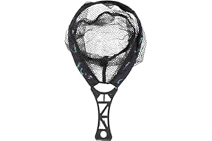 Fly Fishing Net, Foldable Tenkara Landing Net For Trout & Backpacking, Compact Hiking Fishing Net, Folding Mesh Head Glued Me