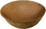 Ambassador 4x Natural Coco Hanging Basket Liners 14 Inch cupped shape view 8
