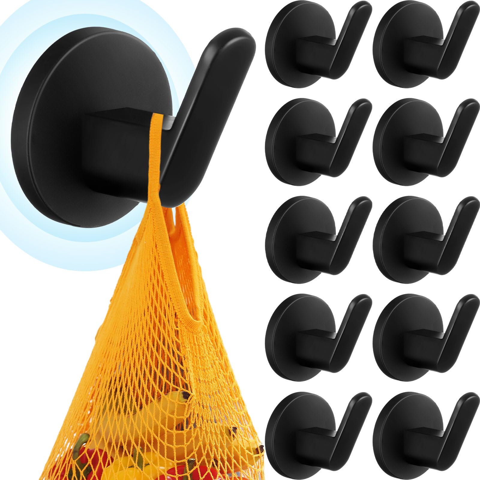 Photo 1 of ***MISSING 2***Kanayu 10 Pcs Magnetic Hooks Heavy Duty Magnetic Wreath Hanger, Magnet Tool Holder Garage Storage Tool Organizer Hanger for Refrigerator Kitchen Doors