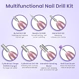 KOOFIT Nail Drill Professional Electric Nail Files 20000RPM USB USB-C view 7
