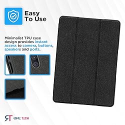 Folio Case with Screen Protector for Samsung Galaxy