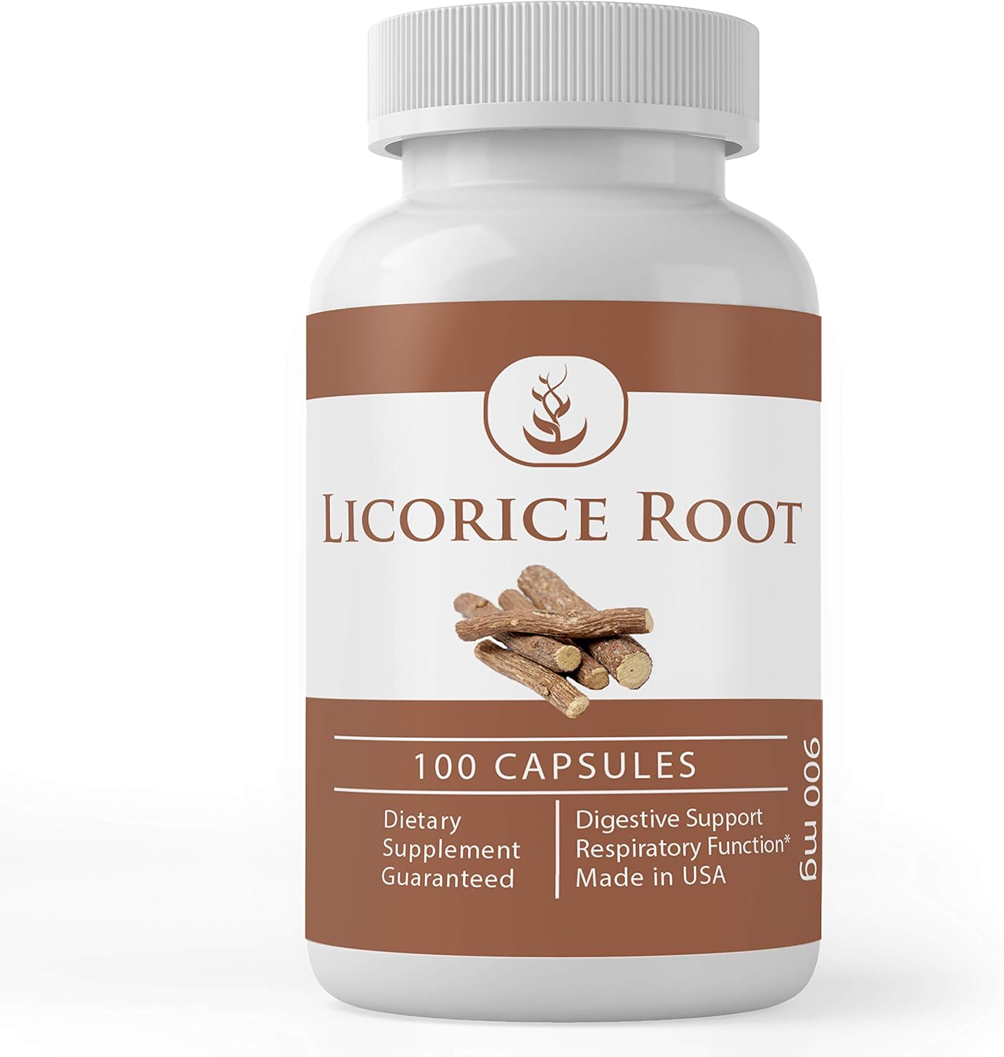 100% Pure Licorice Extract, 100 Capsules, 900mg Serving, Non-GMO & Gluten-Free, No Filler, Made in USA: Health & Personal Care