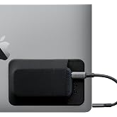 Slipdrive - Portable Hard Drive Sleeve for Laptop - SSD Solid State Drive - Reusable Adhesive - Stick on External Hard Drive Carrying Case - Pocket Pouch (Small, Black)