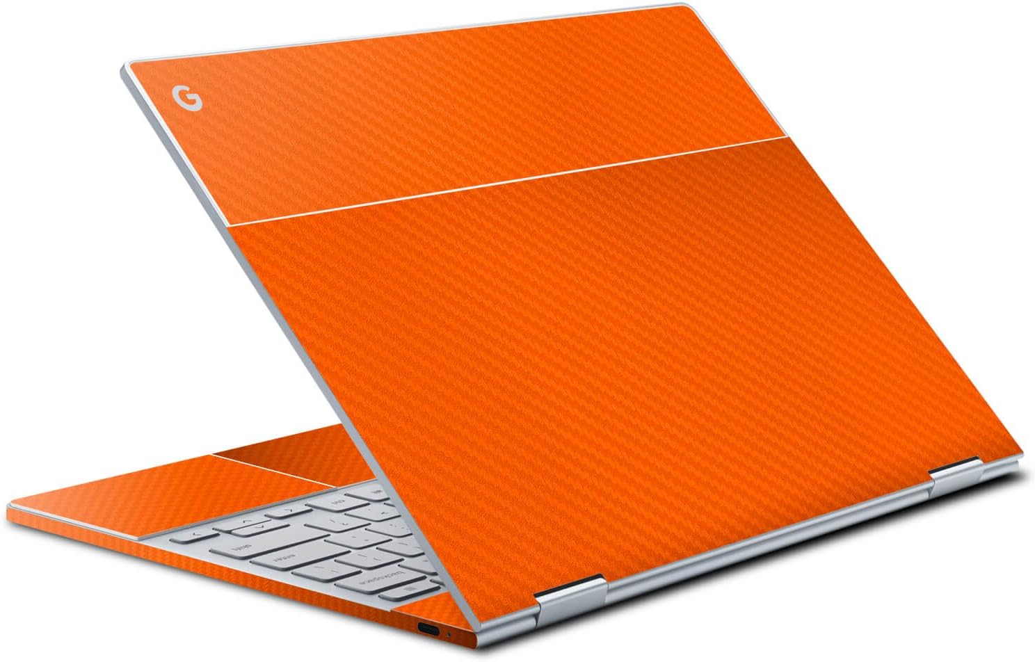 Google Pixelbook Skin (Google Pixelbook Skin, Orange Carbon)
