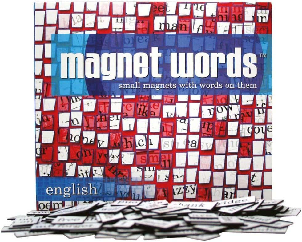 Kylskapspoesi AB KYL10004 Magnetworter Englisch Board Game