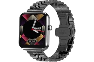 Compatible with Apex Fit Plus Watch Bands, Lamshaw Stainless Steel Metal Replacement Straps Compatible with Apex Fit Plus Sma