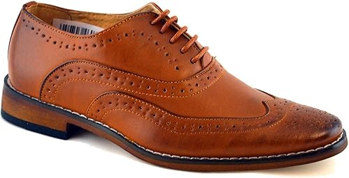 boys tan wedding shoes