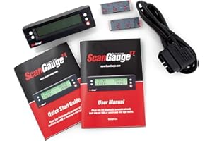 ScanGauge SGIIFFP Ultra Compact 3-in-1 Automotive Computer with Customizable Real-Time Fuel Economy Digital Gauges (Frustrati