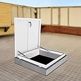 Roof Hatch, 27.5" L X 27.5" W Aluminum Alloy Roof