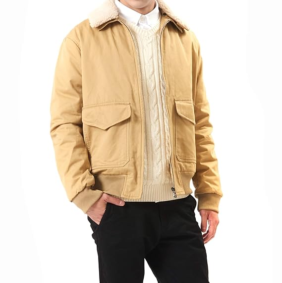 Amazon Yoho メンズ ブルゾン ジャケット 春秋冬 長袖