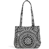 Vera Bradley Women's Cotton Multi-Compartment Shoulder Satchel Purse