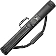 Adhafera Pool Cue Case, 2 X 2 Hard Pool Stick Case, Made of Faux Leather Billiards Accessories