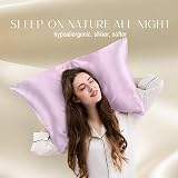 ZIMASILK 100% Mulberry Silk Pillowcase Lavender 50x75 cm 6A 600TC view 3