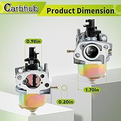 Carbhub P54173 Carburetor Compatible With Wen Power