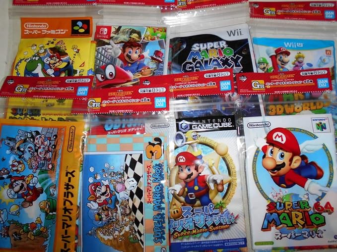 Amazon 一番くじ スーパーマリオブラザーズ いつでもマリオ G賞 パッケージ タオルコレクション 全8種セット アニメ 萌えグッズ 通販