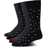 Tommy Hilfiger Men's Reinforced Heel Cotton Dress Socks (4-Pack)