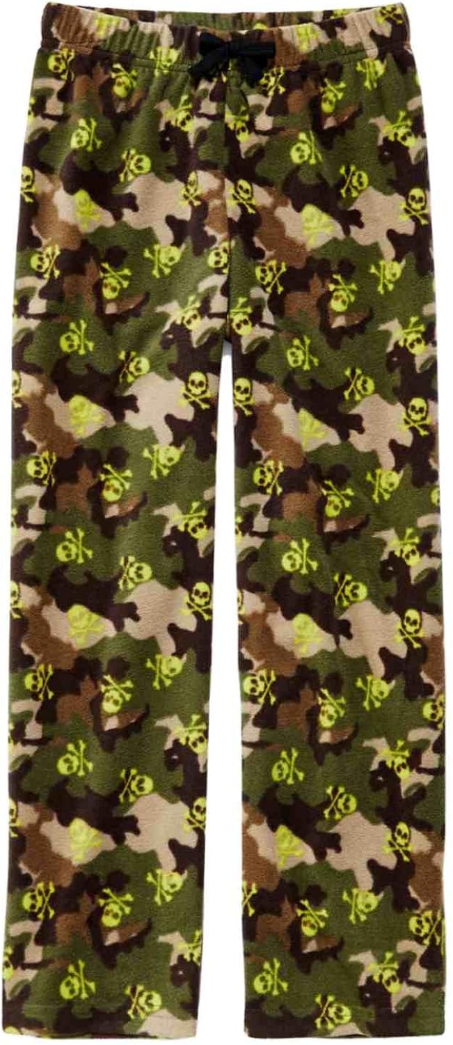 Prince of Sleep Plush Buffalo Plaid Pajama Pants for Boys